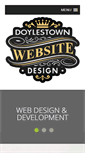 Mobile Screenshot of doylestownwebsitedesign.com